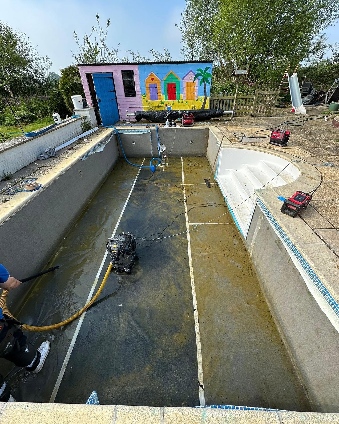 Swimming pool servicing and maintenance project